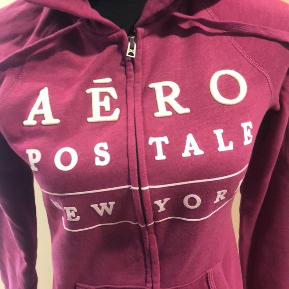 Aeropostale zip up hooded sweatshirt - Picture 2 of 3